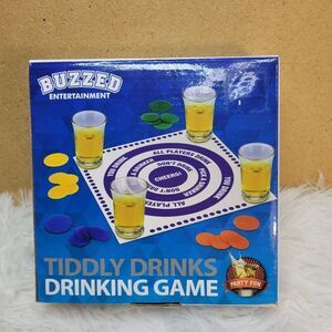 Buzzed Entertainment Tiddly Drinks Drinking Game
